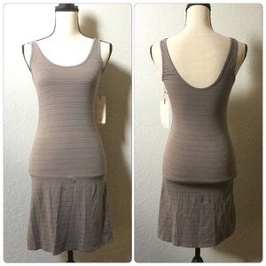 Gray Mini dress